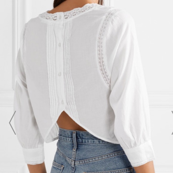 Reformation lottie blouse top xs - Picture 4 of 7